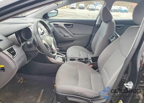 2013 Hyundai Elantra Gls z USA, uszkodzony, nr VIN 5NPDH4AE4DH371361